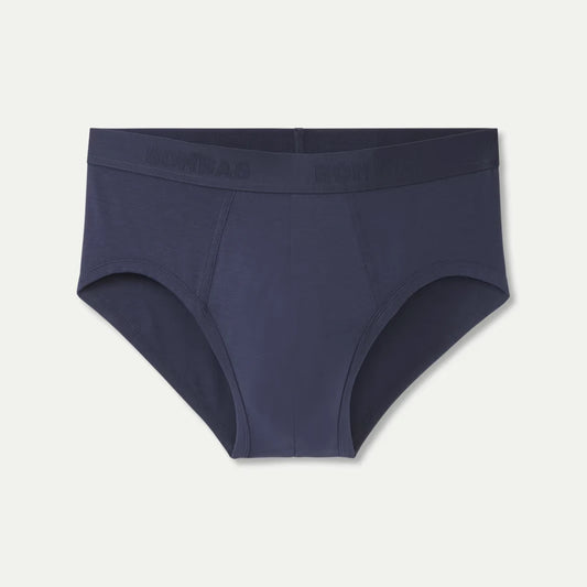Men's Cotton Modal Blend Flyless Brief - US 6325