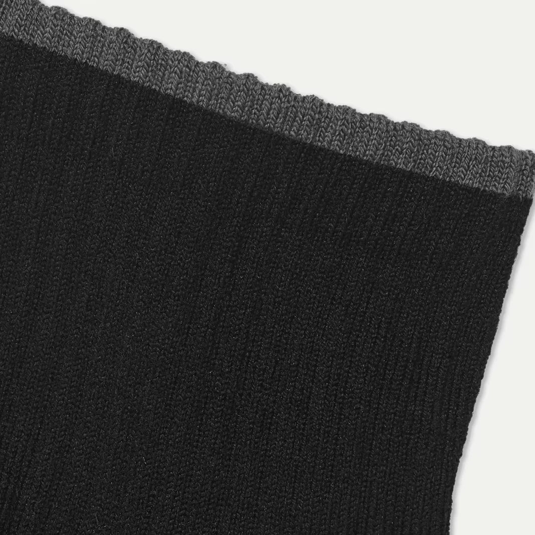 Men's Merino Wool Blend Quarter Socks - US 6978