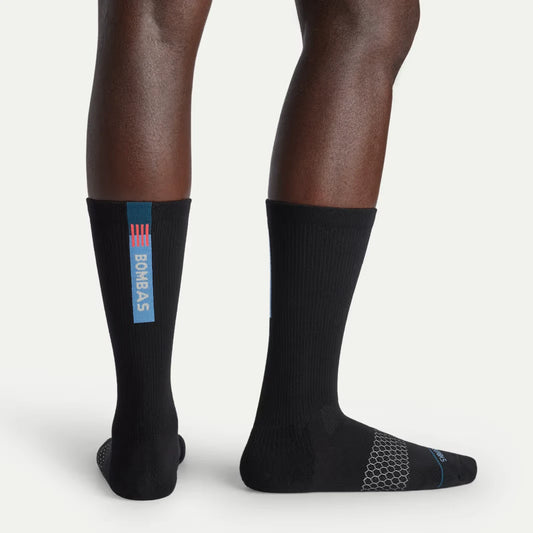 Men's Merino Wool Blend Run Calf Sock 6-Pack - US 7126