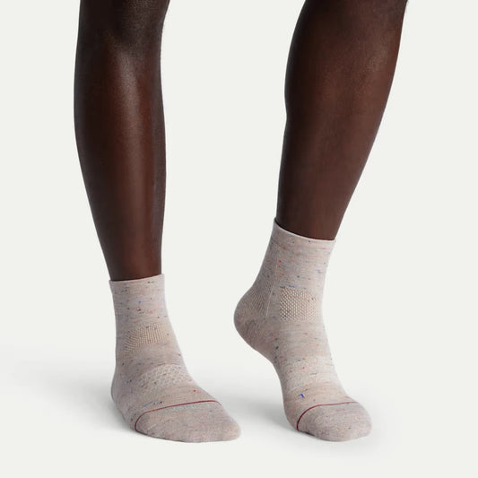 Men's Merino Wool Blend Run Quarter Sock 3-Pack - US 1319