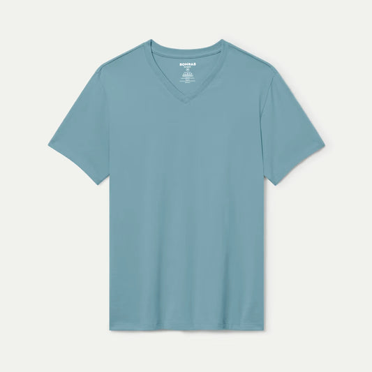 Men's Pima Cotton V-Neck T-Shirt - US 9861