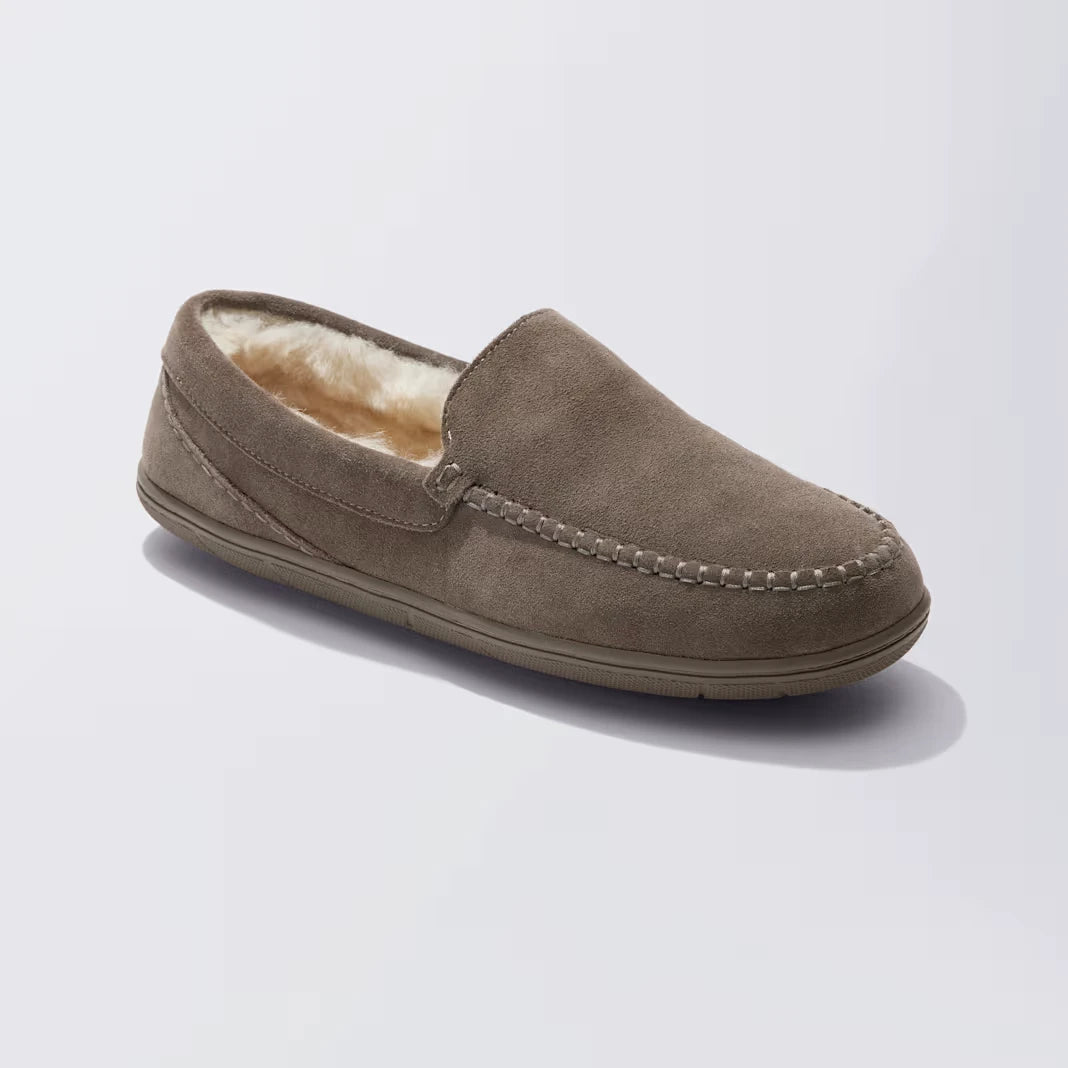 Men's Suede Moccasin Slipper - US 5166