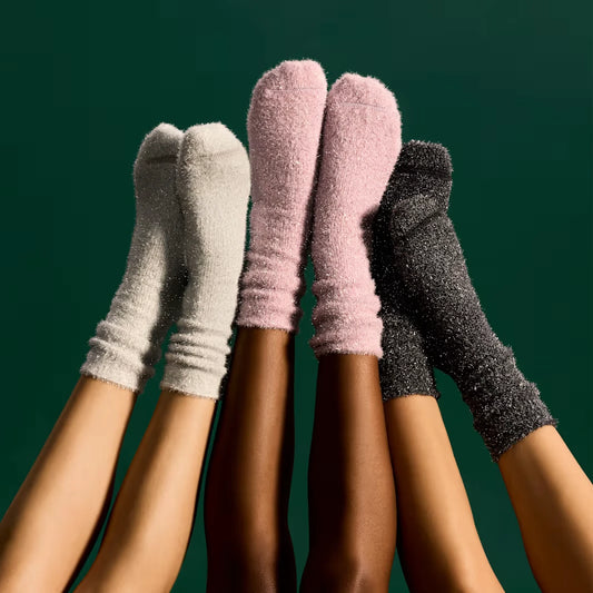 Women's Fuzzy Socks - US 7138