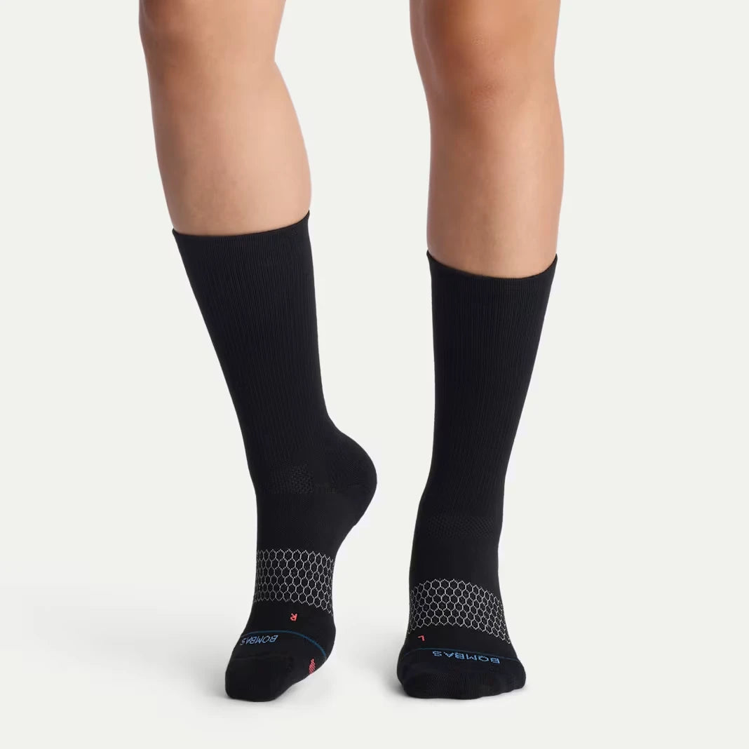 Women's Merino Wool Blend Run Calf Sock 3-Pack - US 2570