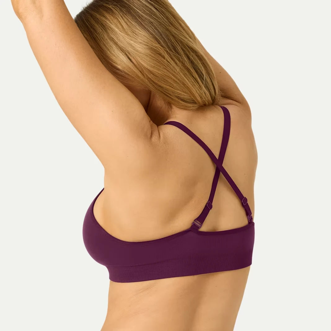 Women's Seamless Triangle Bralette 4-Pack - US 9937