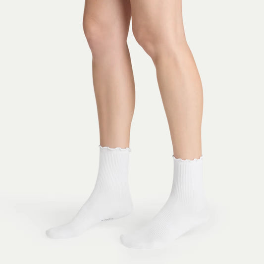 Women's Ruffle Rib Half Calf Sock 4-Pack - US 3774