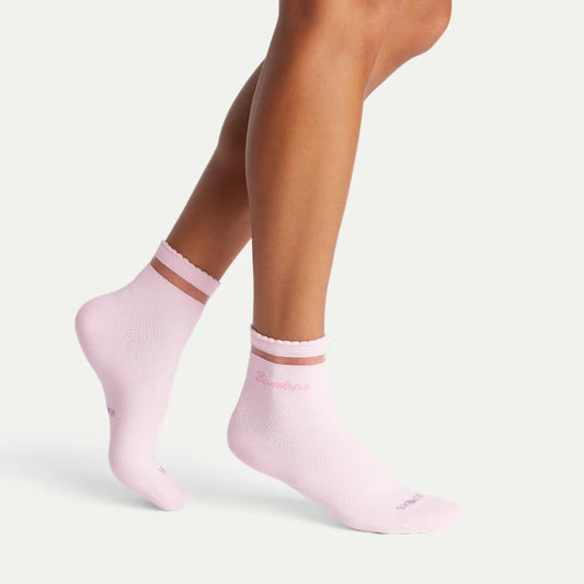Women's UltraLite Sport Sheer Stripe Quarter Sock 3-Pack - US 1979