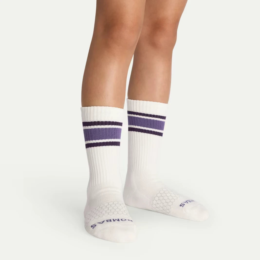 Youth Vintage Stripes Calf Sock 8-Pack - US 6592