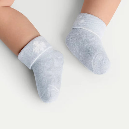 Baby Merino Wool Blend Calf Sock 8-Pack (0-6 Months) - US 0323