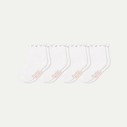 Baby Ruffle Rib Calf Sock 4-Pack (6-12 Months) - US 3244