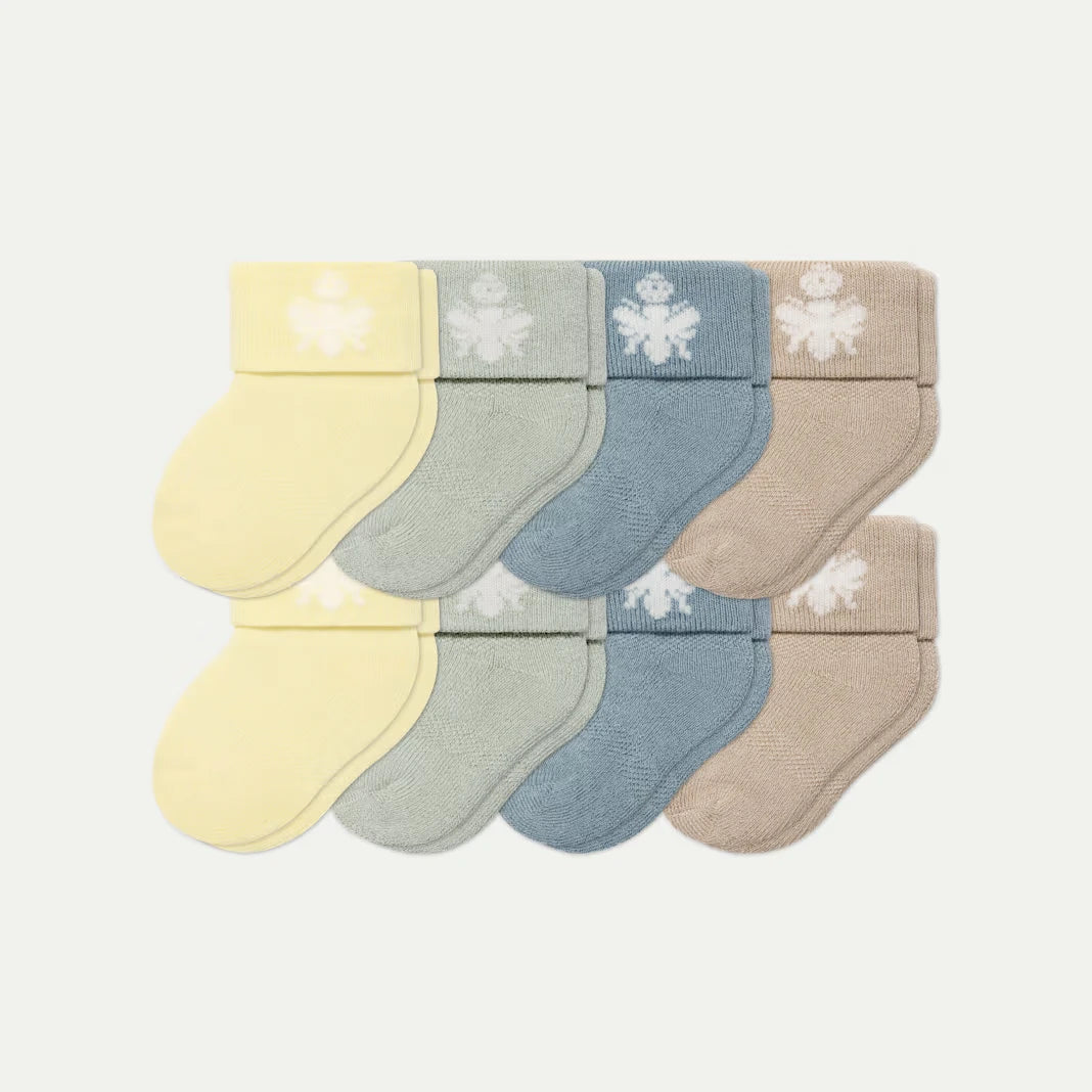 Baby Sock 8-Pack (0-6 Months) - US 3081