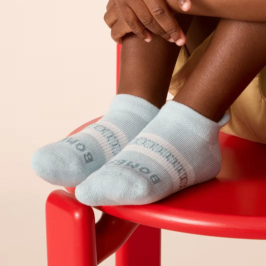 Junior Solids Ankle Sock 4-Pack - US 0618
