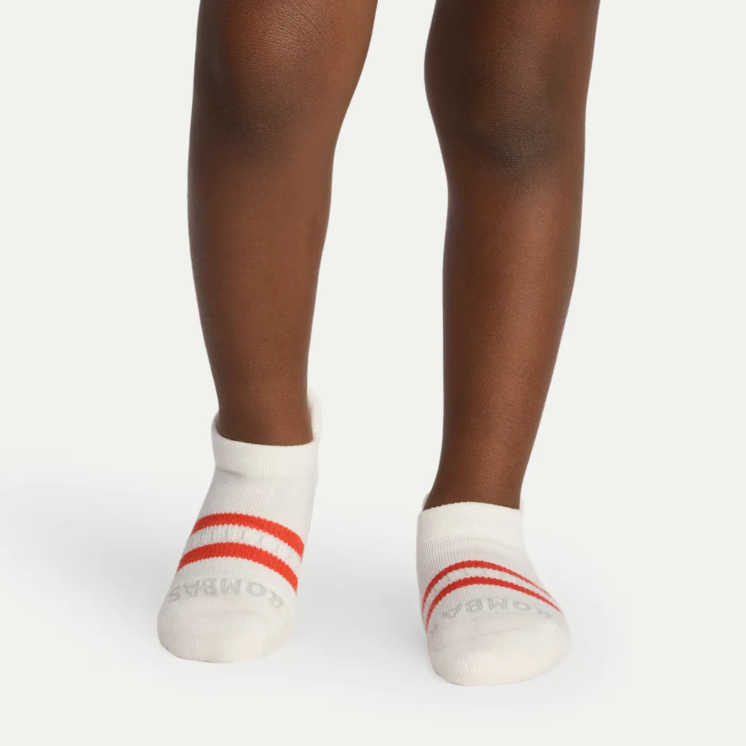 Junior Solids Ankle Sock 4-Pack - US 0618