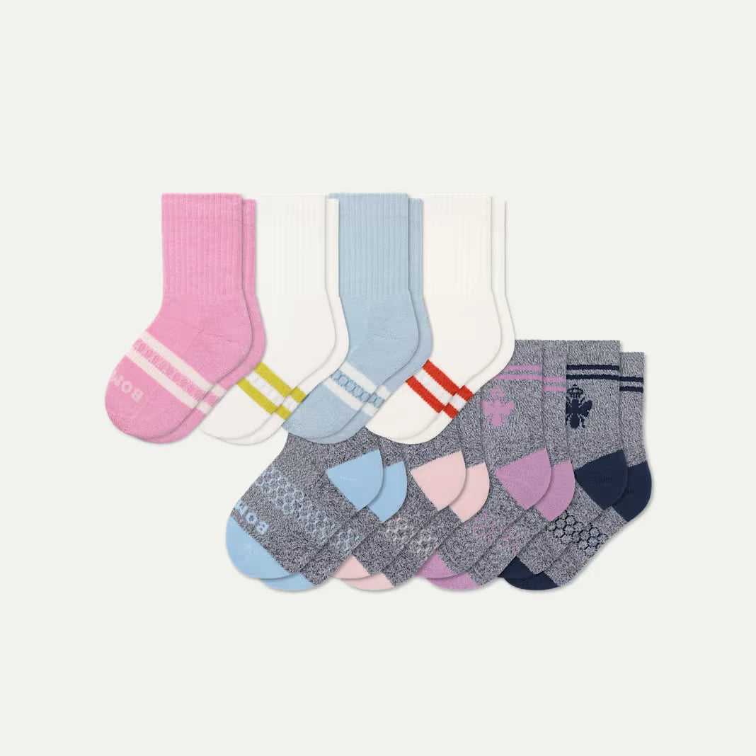 Junior Calf Sock 8-Pack - US 6818
