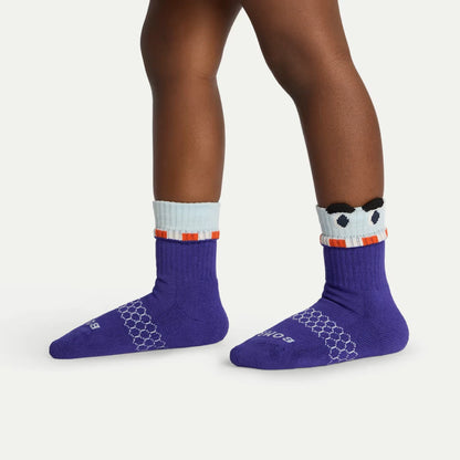 Junior Eye Spy Calf Sock 4-Pack - US 1826