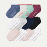 Junior Lightweight Ankle Sock 12-Pack - US 9911