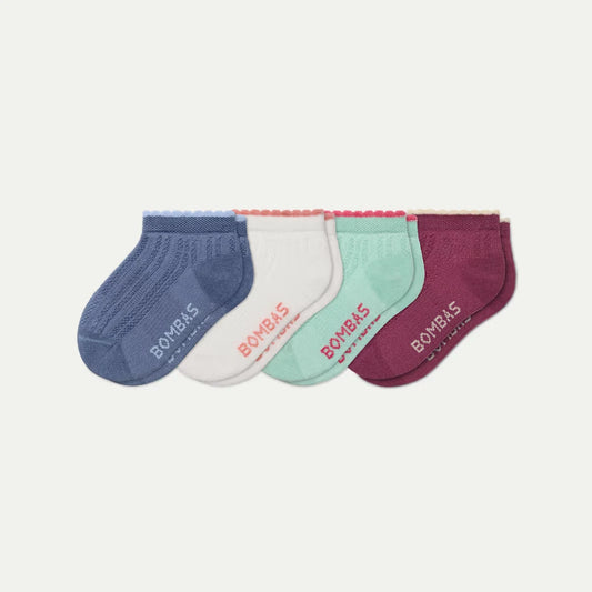 Junior Lightweight Ankle Sock 4-Pack - US 7239