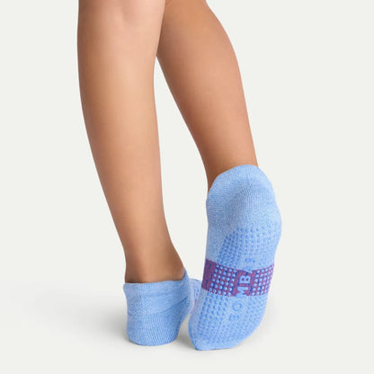 Junior Marl Gripper Ankle Sock 4-Pack - US 1200