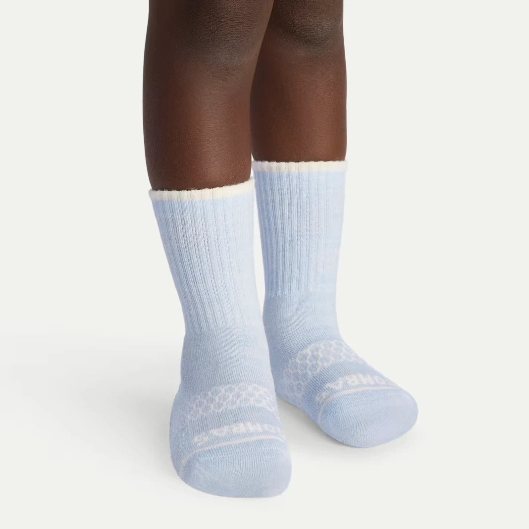 Junior Merino Wool Blend Gripper Calf Sock 4-Pack - US 5593