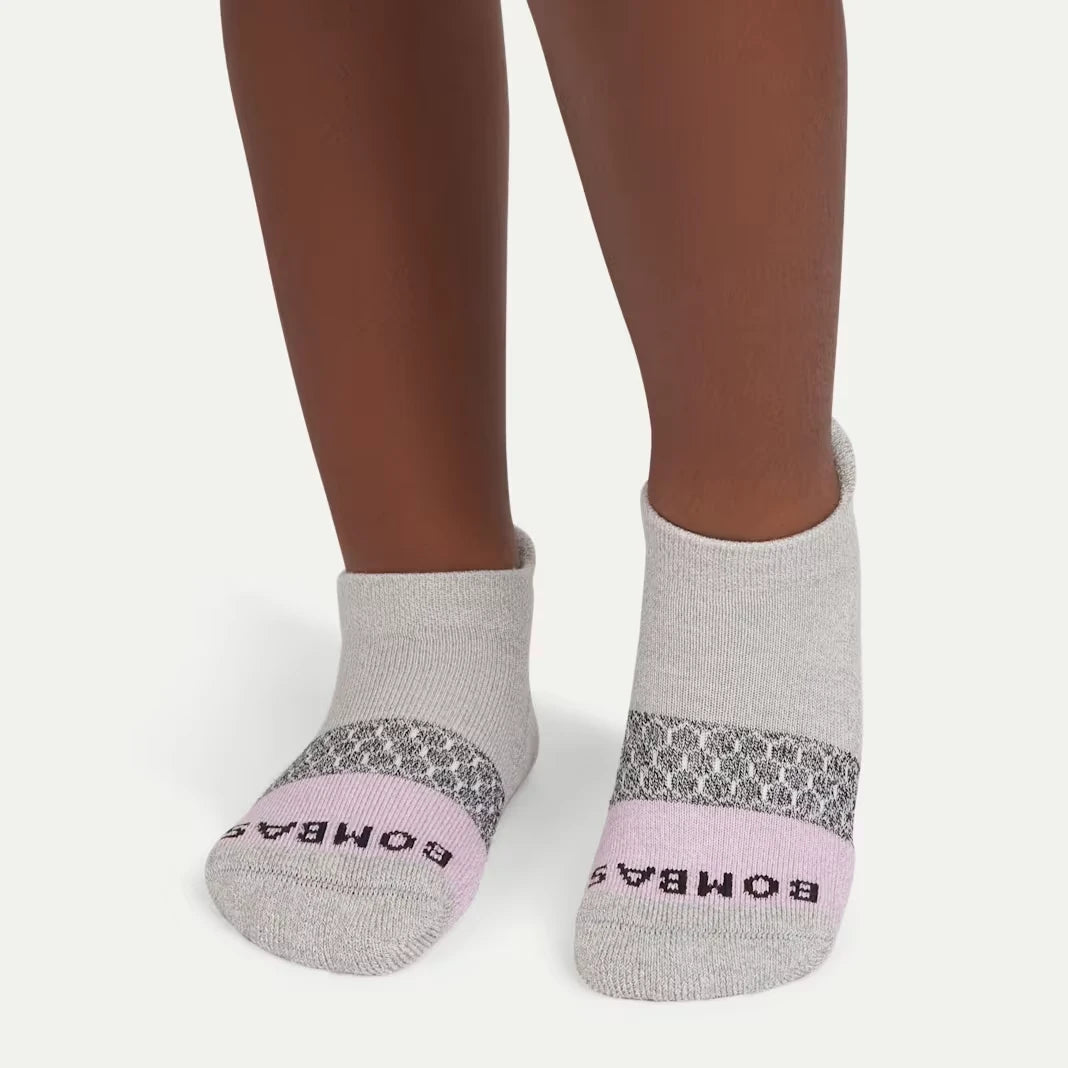 Junior Tri-Block Ankle Sock 6-Pack - US 4822