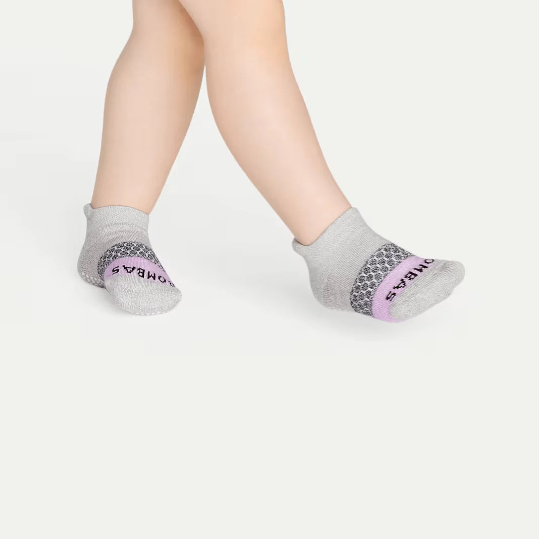Junior Tri-Block Gripper Ankle Sock 6-Pack - US 6315