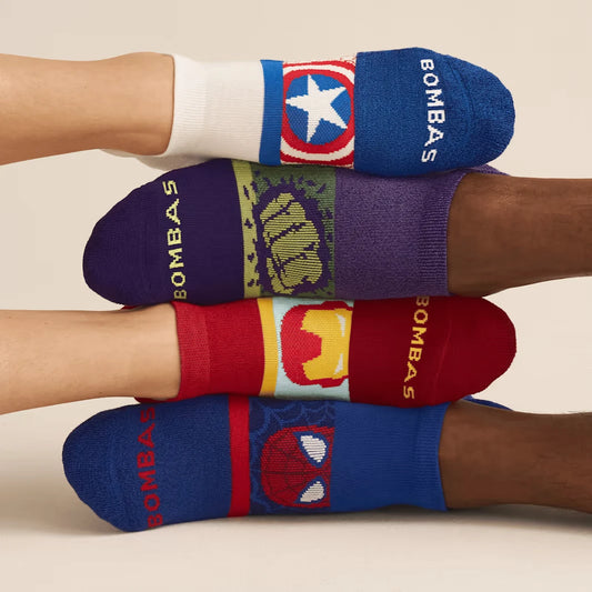 Marvel | Bombas Adult Ankle Sock 4-Pack - US 5426