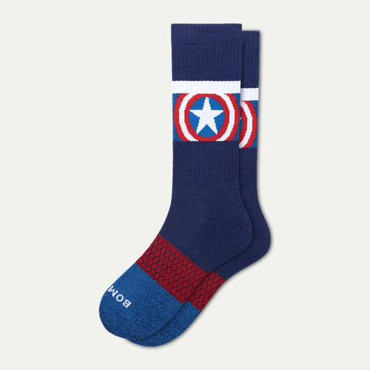 Marvel | Bombas Adult Calf Socks - US 6186