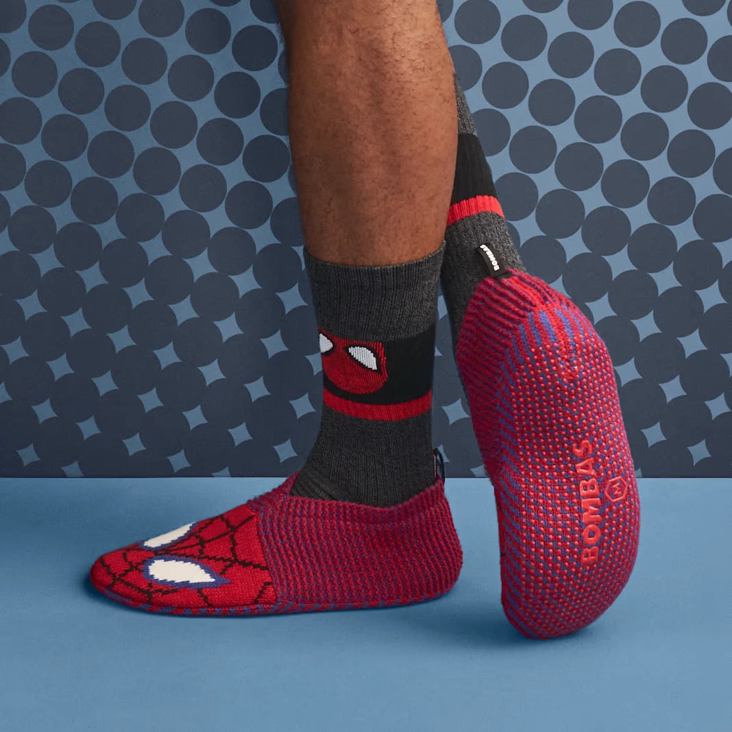 Marvel | Bombas Adult Gripper Slipper - US 6499