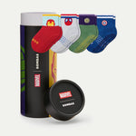Marvel | Bombas Toddler Gripper Calf Sock 4-Pack Gift Box - US 4067