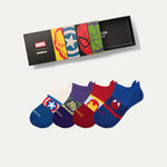 Marvel | Bombas Youth Ankle Sock 4-Pack Gift Box - US 9195