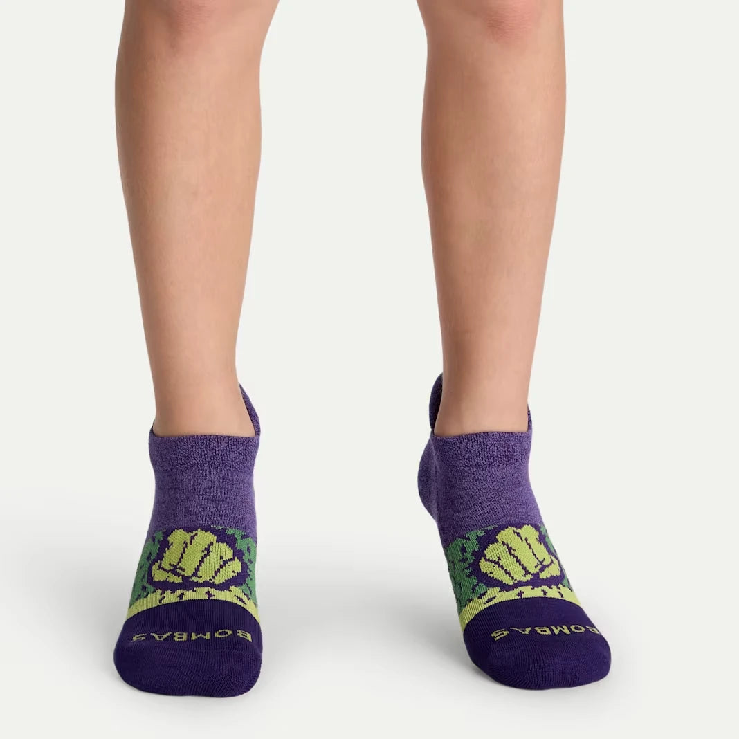 Marvel | Bombas Youth Ankle Sock 4-Pack Gift Box - US 8217