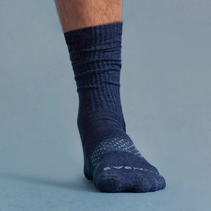 Men's Marl Calf Socks - US 9903