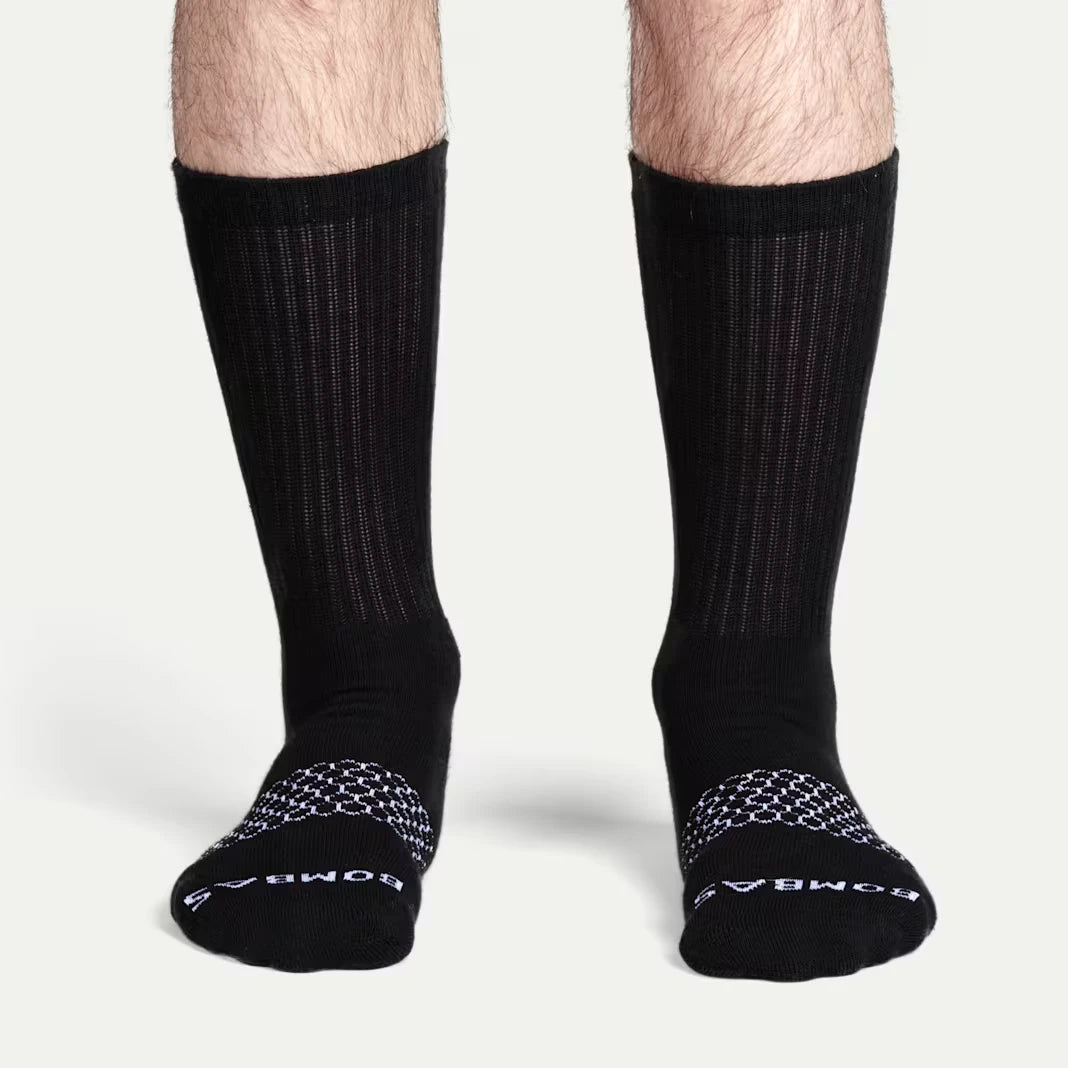 Men's Solids Calf Sock 4-Pack - US 5386