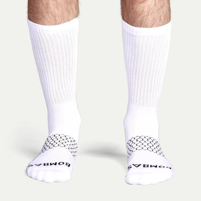 Men's Solids Calf Socks - US 8347