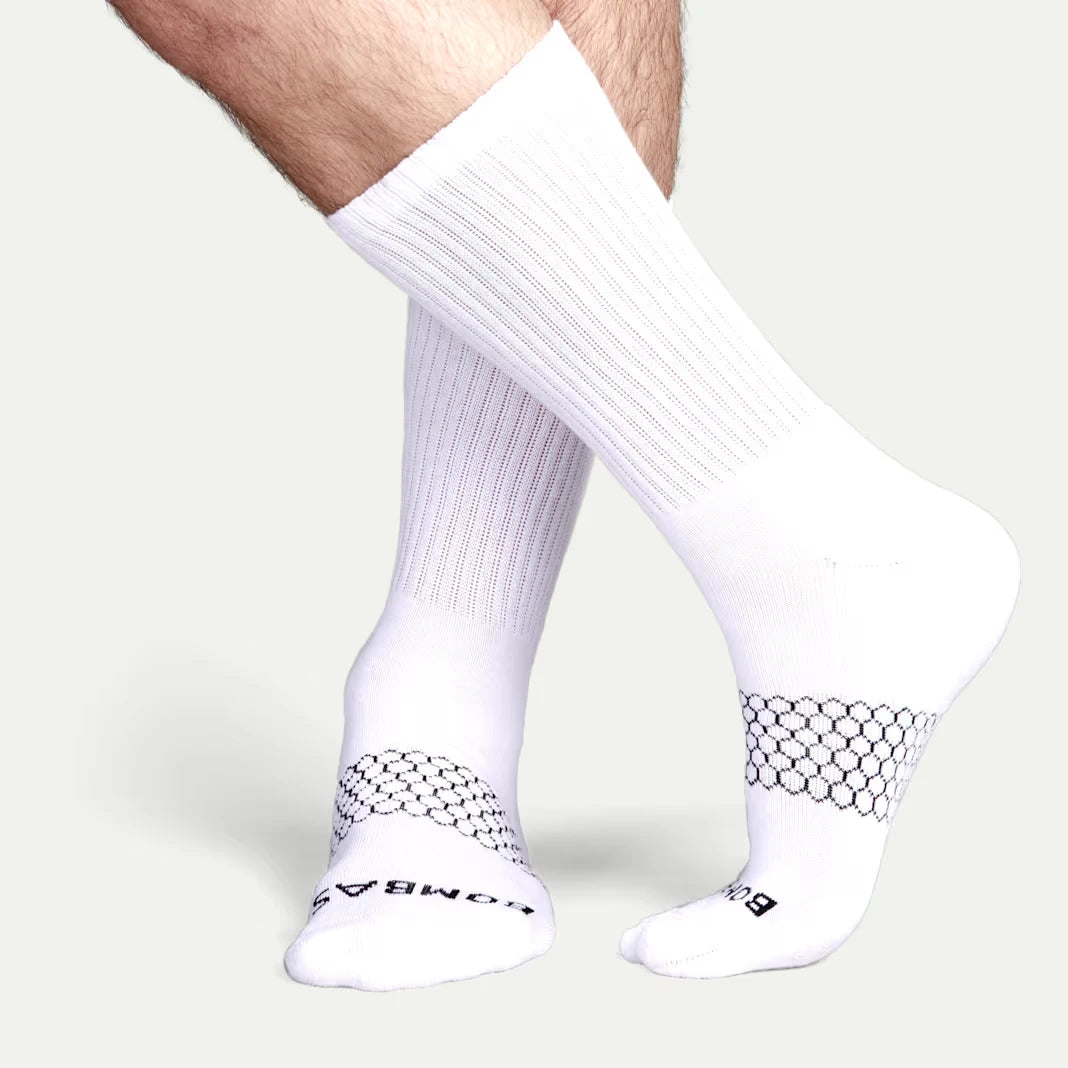 Men's Solids Calf Socks - US 8347