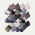 Men’s Tri-Block Ankle Sock 12-pack - US 2841