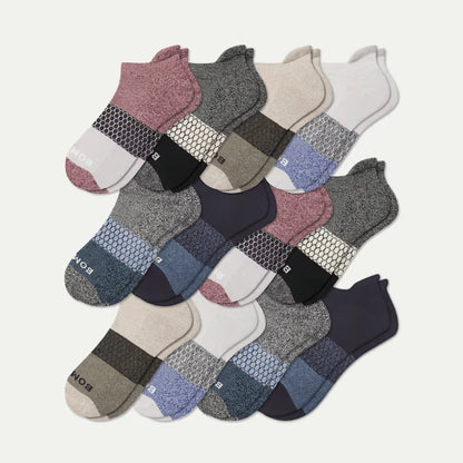 Men’s Tri-Block Ankle Sock 12-pack - US 2841