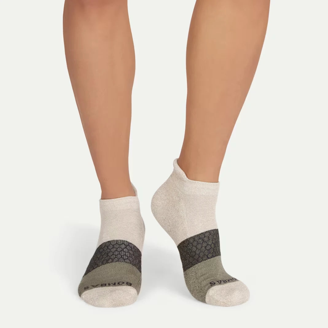Men's Tri-Block Ankle Sock - US 6239