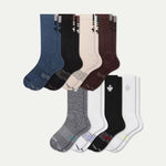 Men's All Sport Calf Sock 8-Pack - US 6513