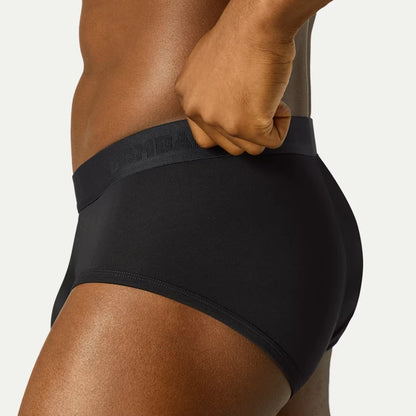 Men's Cotton Modal Blend Flyless Brief 12-Pack - US 9860