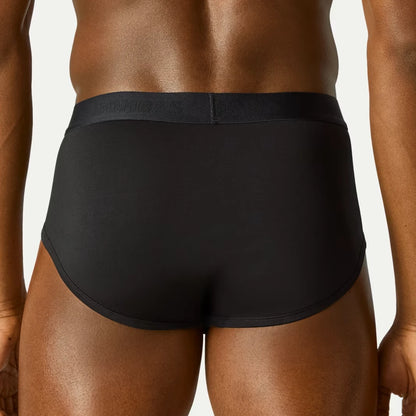 Men's Cotton Modal Blend Flyless Brief 12-Pack - US 9860
