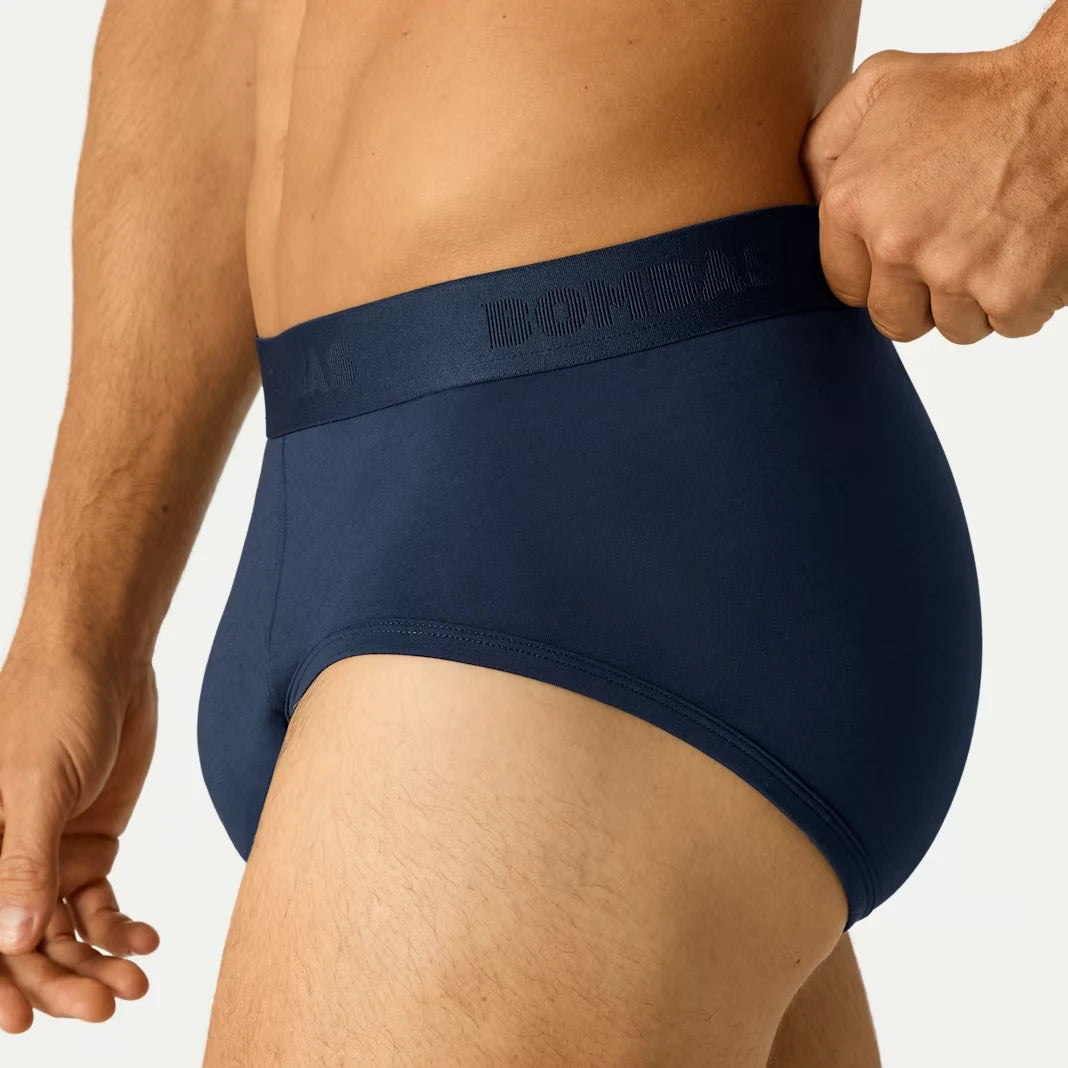 Men's Cotton Modal Blend Flyless Brief 3-Pack - US 3624