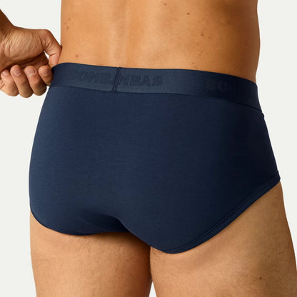 Men's Cotton Modal Blend Flyless Brief 3-Pack - US 3624