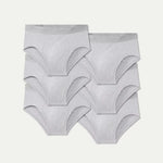 Men's Cotton Modal Blend Flyless Brief 6-Pack - US 2764