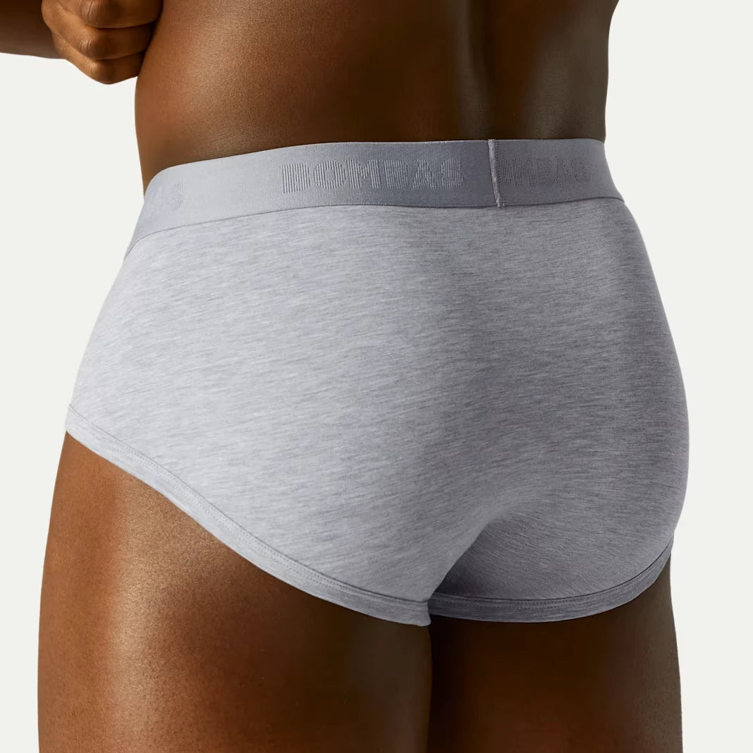 Men's Cotton Modal Blend Flyless Brief 6-Pack - US 2764