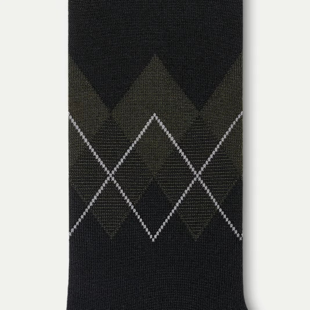 Men's Dress Calf Sock 4-Pack - US 8677