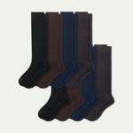 Men's Dress Over the Calf Sock 8-Pack - US 7895