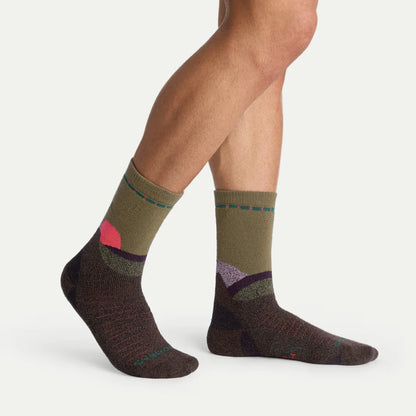 Men's Hiking Calf Sock 6-Pack - US 5896