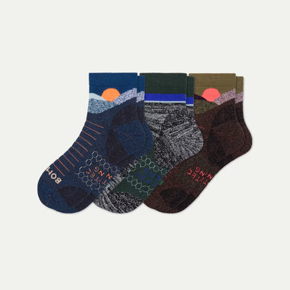 Men's Hiking Quarter Sock 3-Pack - US 7454