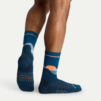 Men's Hiking Calf Socks - US 9916